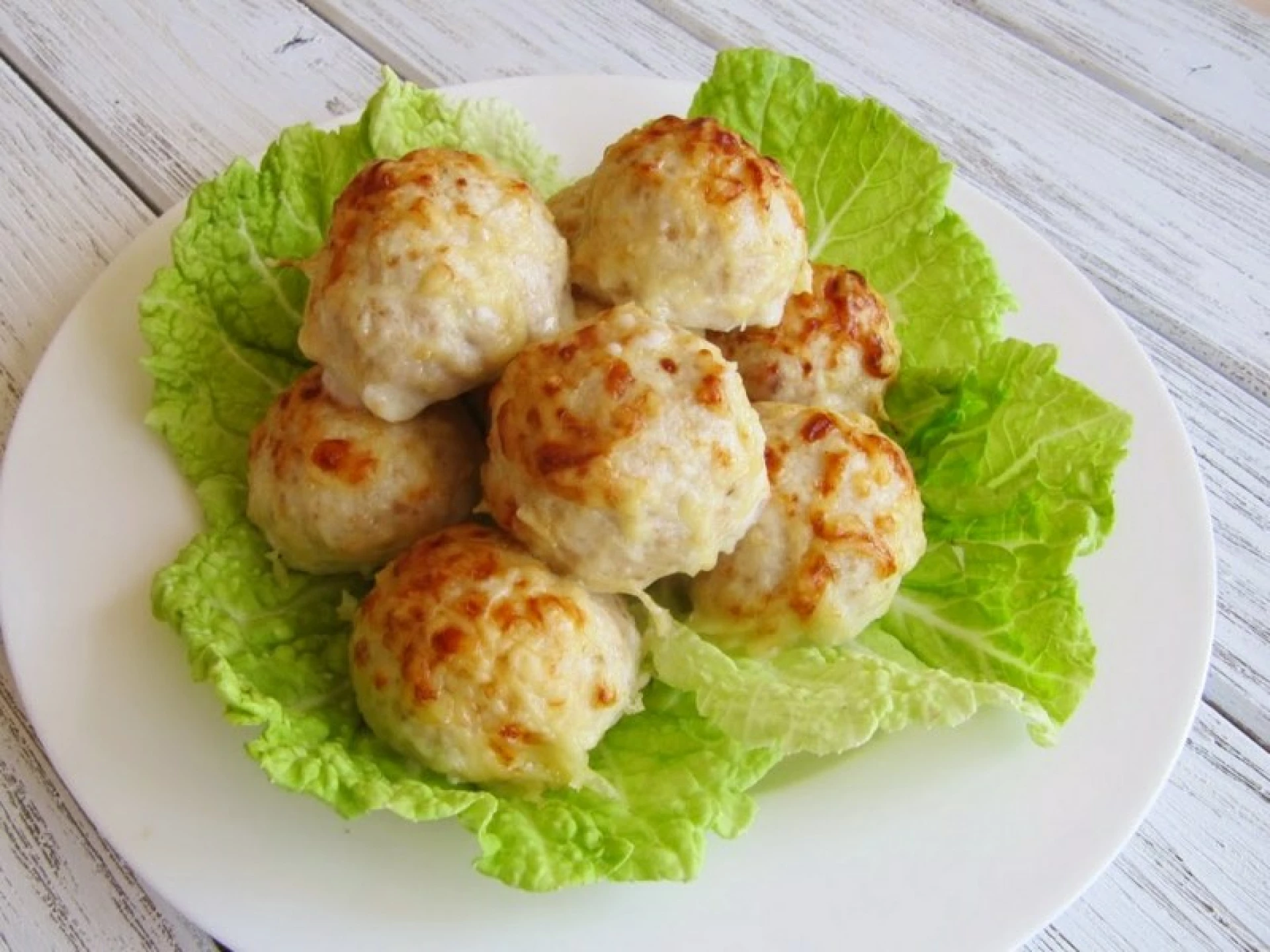 Тефтели куриные с рисом