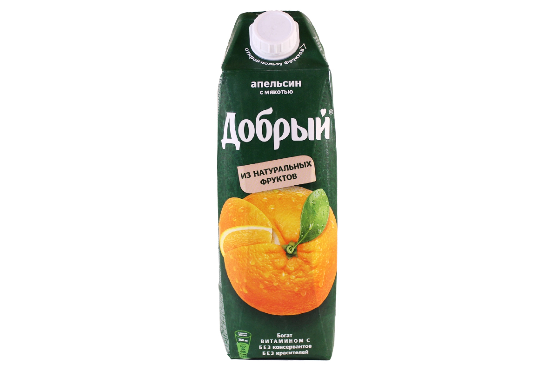 Сок Добрый апельсин 1л.