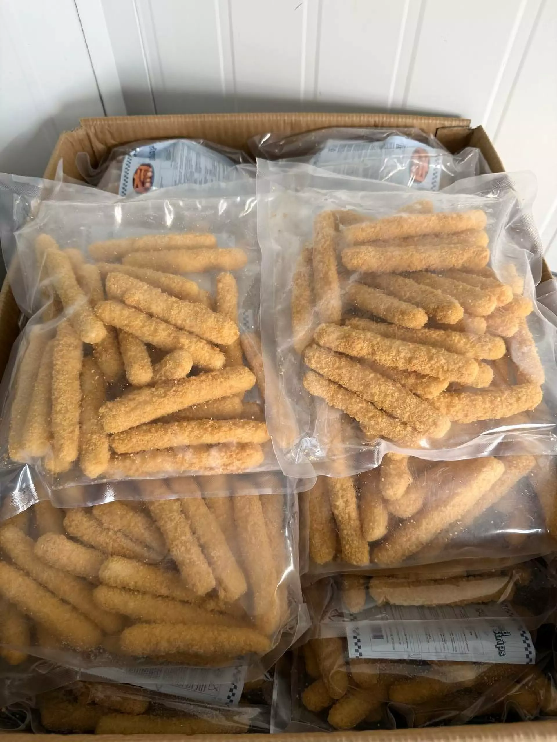 Кальмар ( палочки в панировке) 500 гр.
