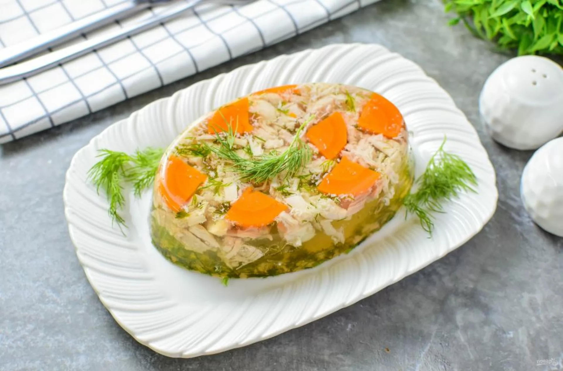 Мясо "Провансаль" (с курицей)