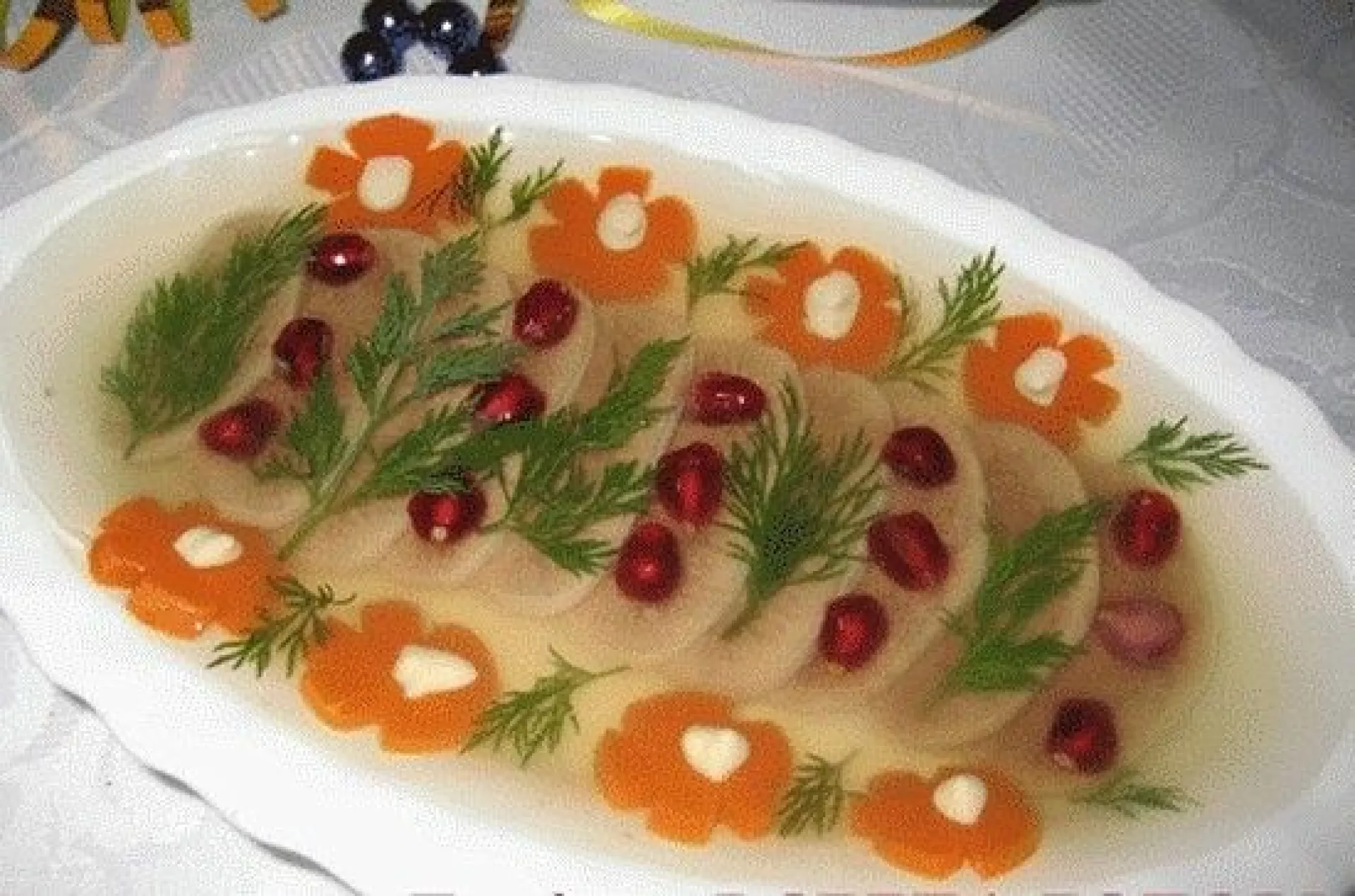 Мясо "Провансаль" (с языком)