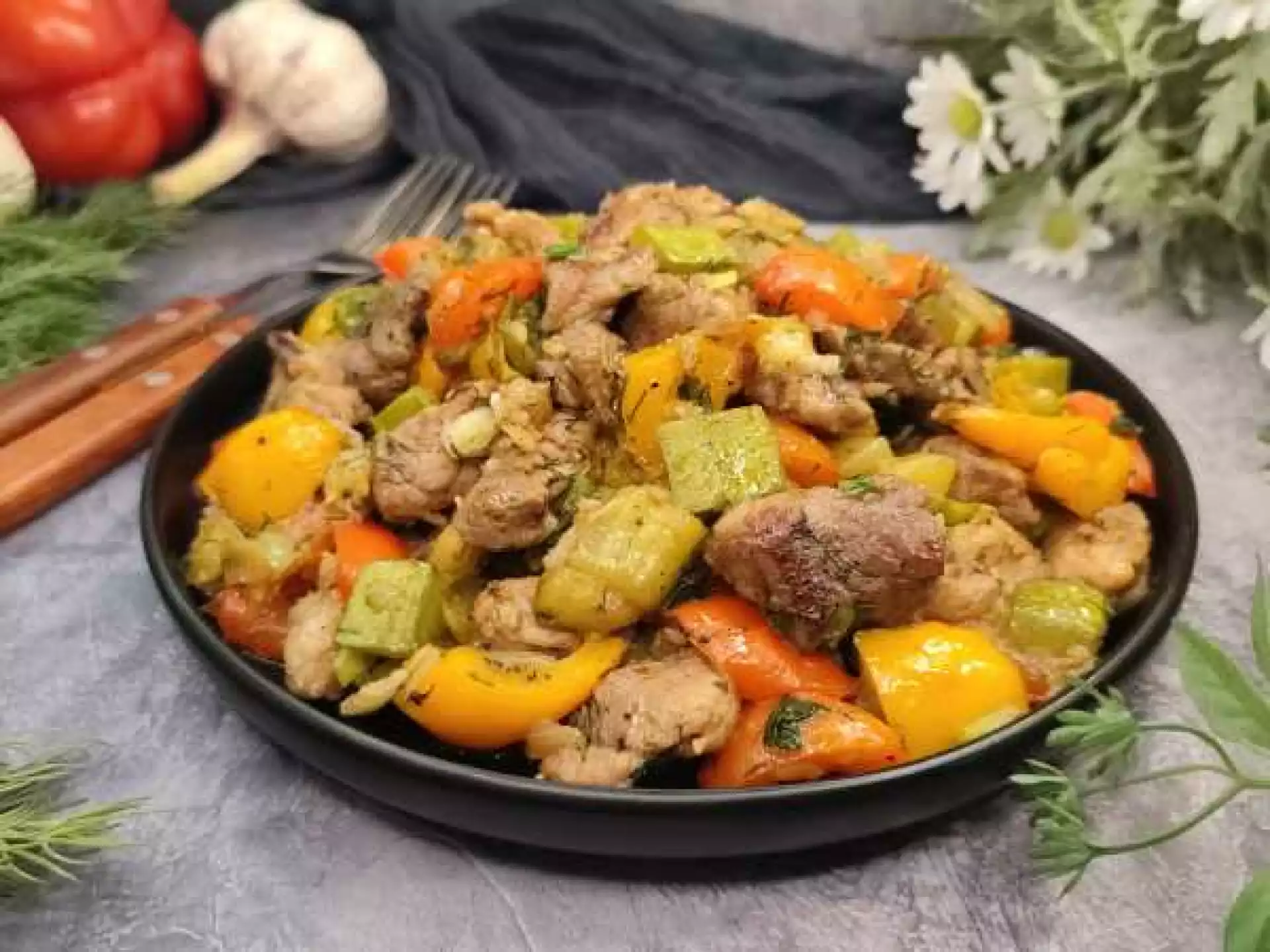 Чанахи со свининой