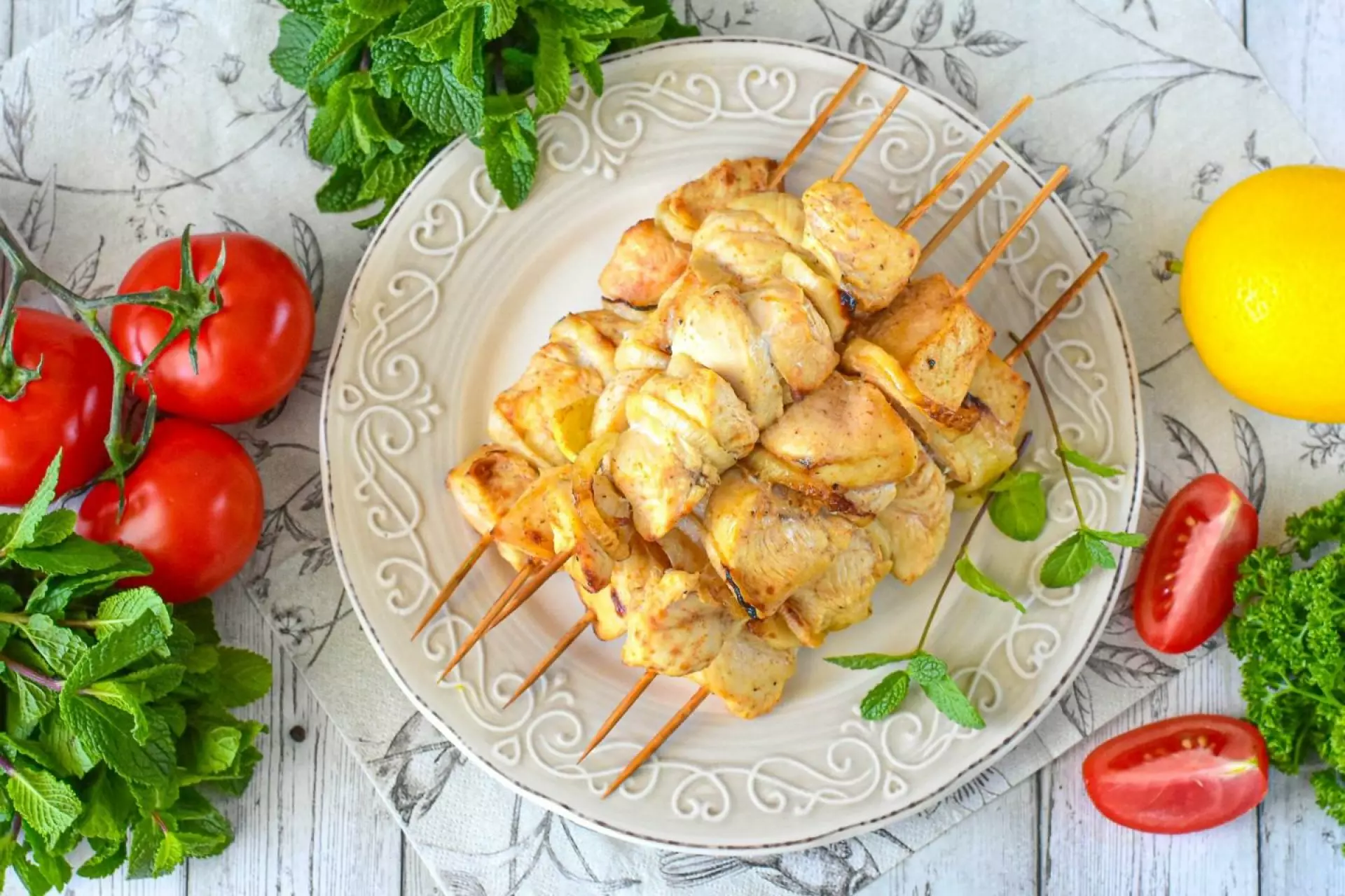 Шашлычок из курицы
