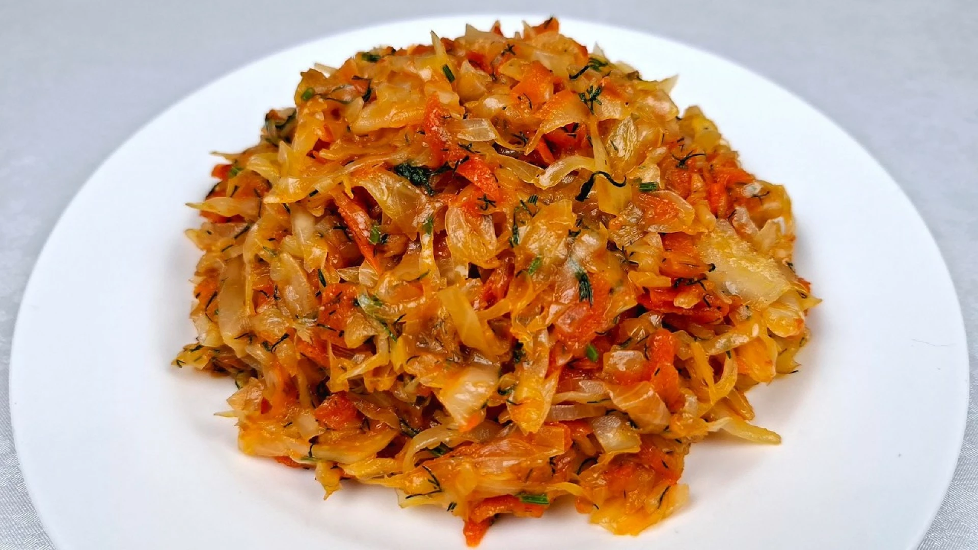 Капуста тушёная