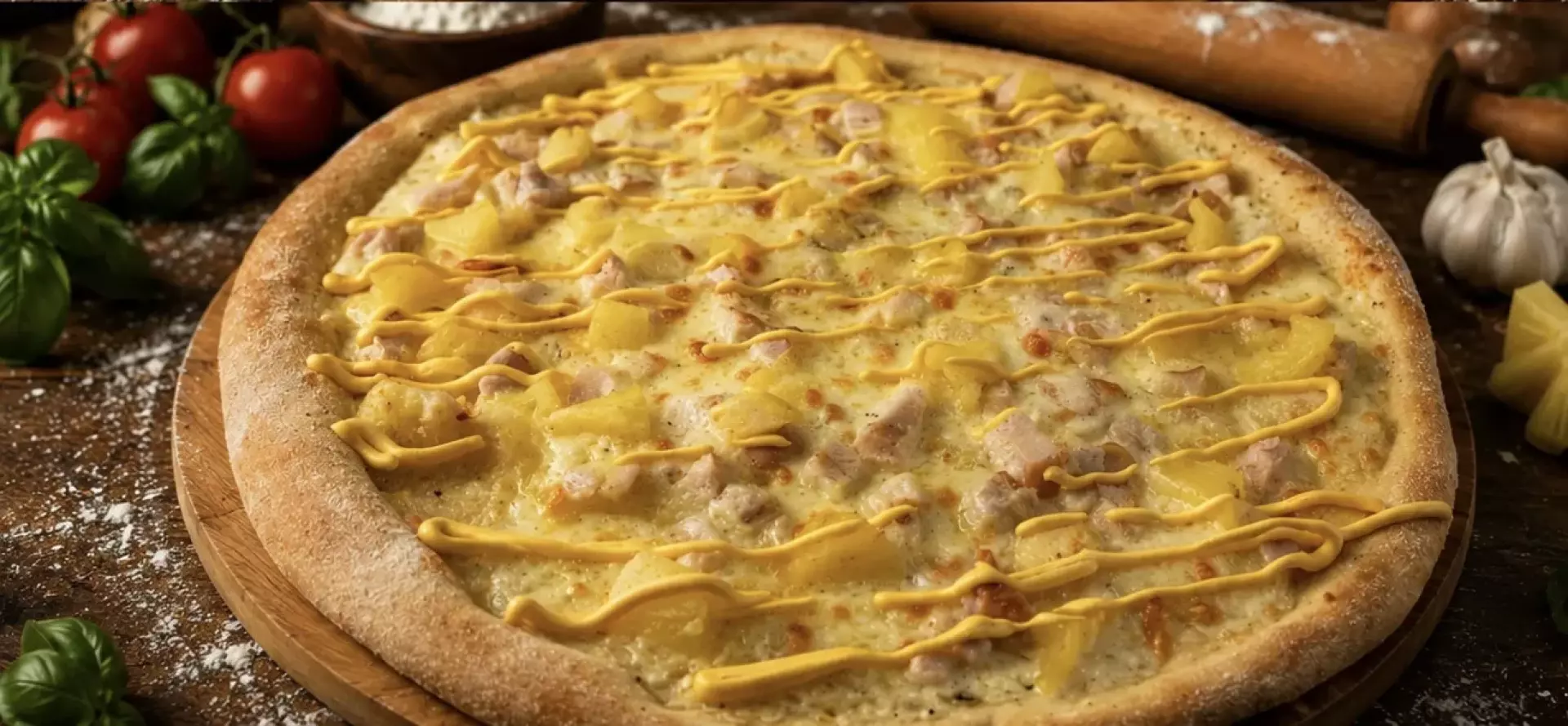 Гавайская с курицей